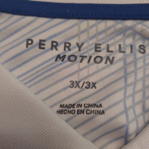 Perry Ellis Motion Men's Short Sleeve Polo Shirt Size 3X - Picture 3 of 4